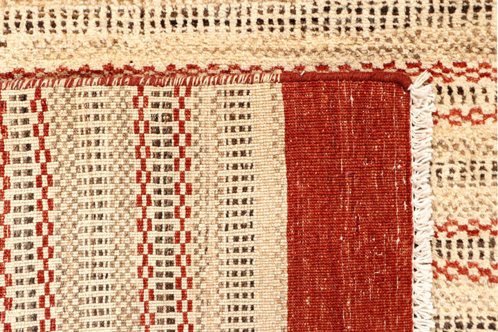 Multi Colored Gabbeh 3' x 5' - No. 61211 - ALRUG Rug Store