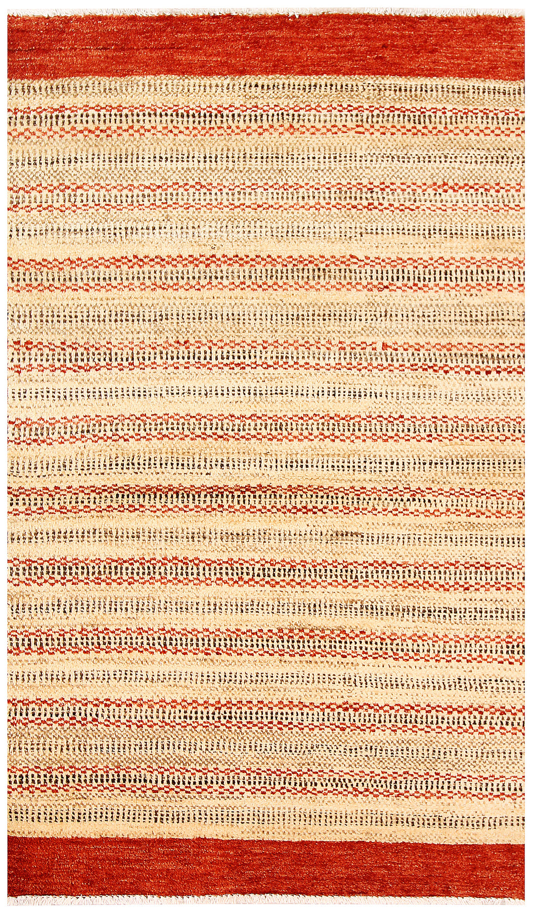 Multi Colored Gabbeh 3' x 5' - No. 61211 - ALRUG Rug Store