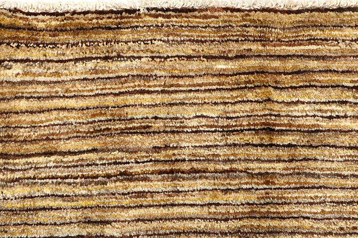 Burlywood Gabbeh 5' 7 x 8' - No. 61212 - ALRUG Rug Store