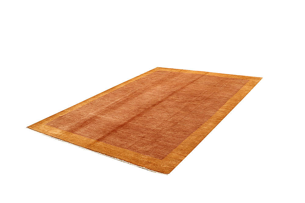 Dark Salmon Gabbeh 5' 5 x 8' 2 - No. 61214 - ALRUG Rug Store