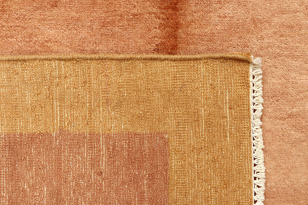 Dark Salmon Gabbeh 5' 5 x 8' 2 - No. 61214 - ALRUG Rug Store