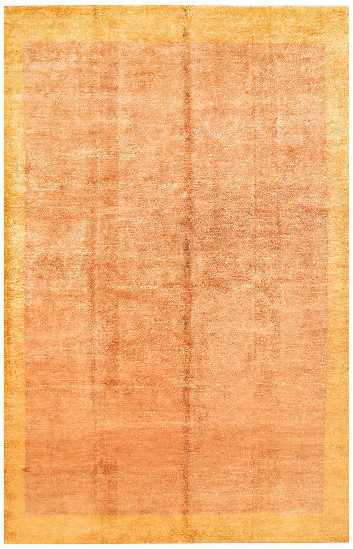 Dark Salmon Gabbeh 5' 5 x 8' 2 - No. 61214 - ALRUG Rug Store