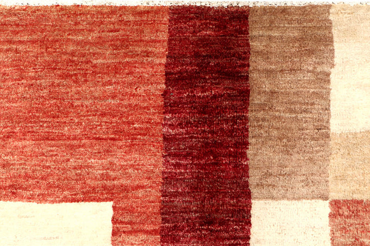 Multi Colored Gabbeh 6' 11 x 7' 11 - No. 61217 - ALRUG Rug Store