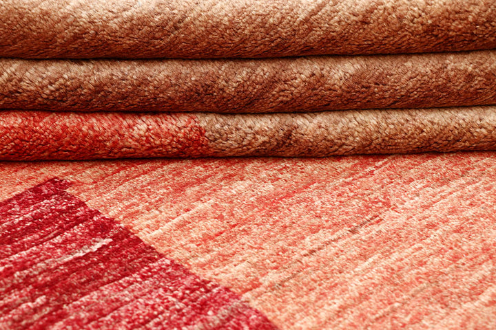 Multi Colored Gabbeh 6' 11 x 7' 11 - No. 61217 - ALRUG Rug Store