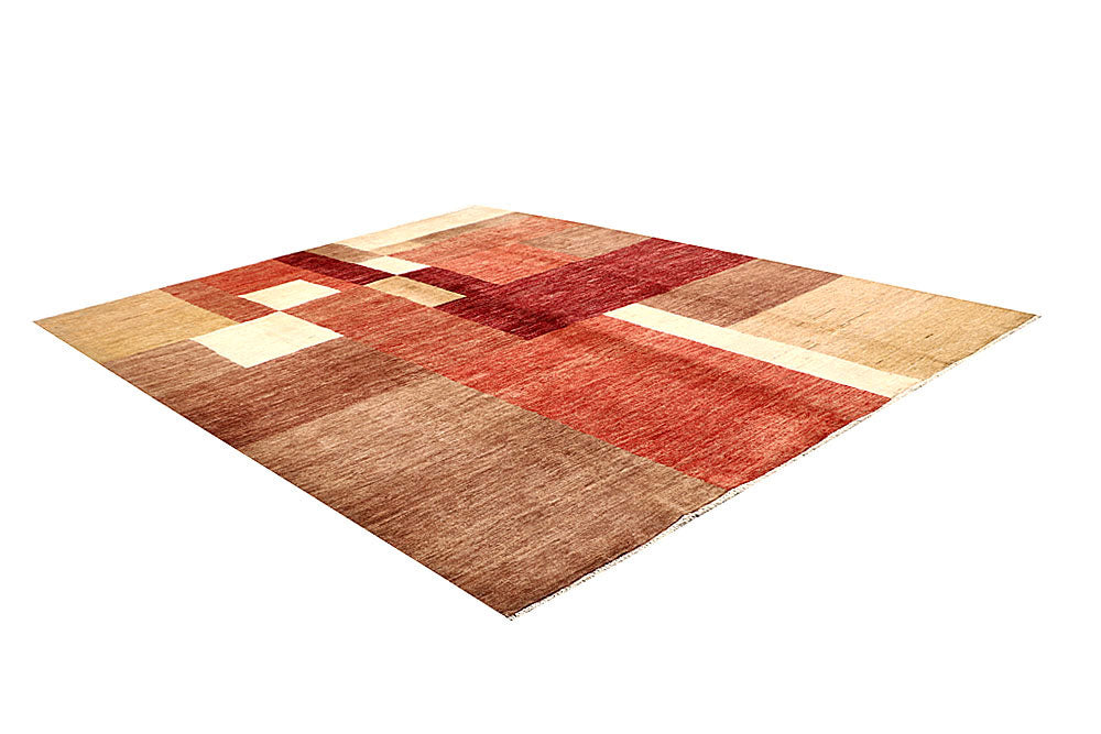 Multi Colored Gabbeh 6' 11 x 7' 11 - No. 61217 - ALRUG Rug Store