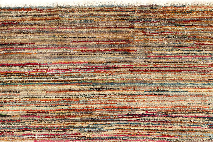Multi Colored Gabbeh 7' x 9' 7 - No. 61222 - ALRUG Rug Store