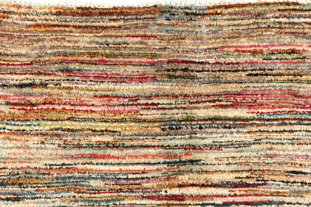 Multi Colored Gabbeh 7' x 9' 7 - No. 61222 - ALRUG Rug Store