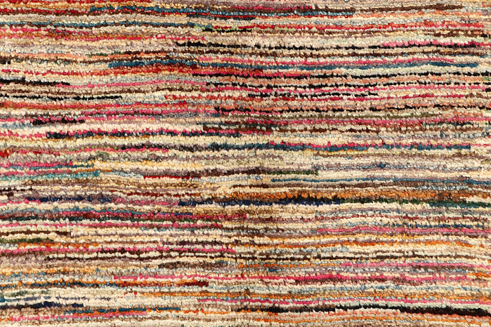 Multi Colored Gabbeh 7' x 9' 7 - No. 61222 - ALRUG Rug Store