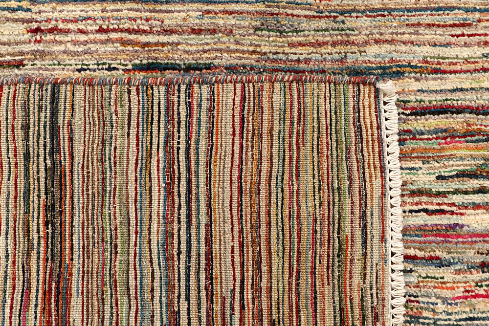 Multi Colored Gabbeh 7' x 9' 7 - No. 61222 - ALRUG Rug Store