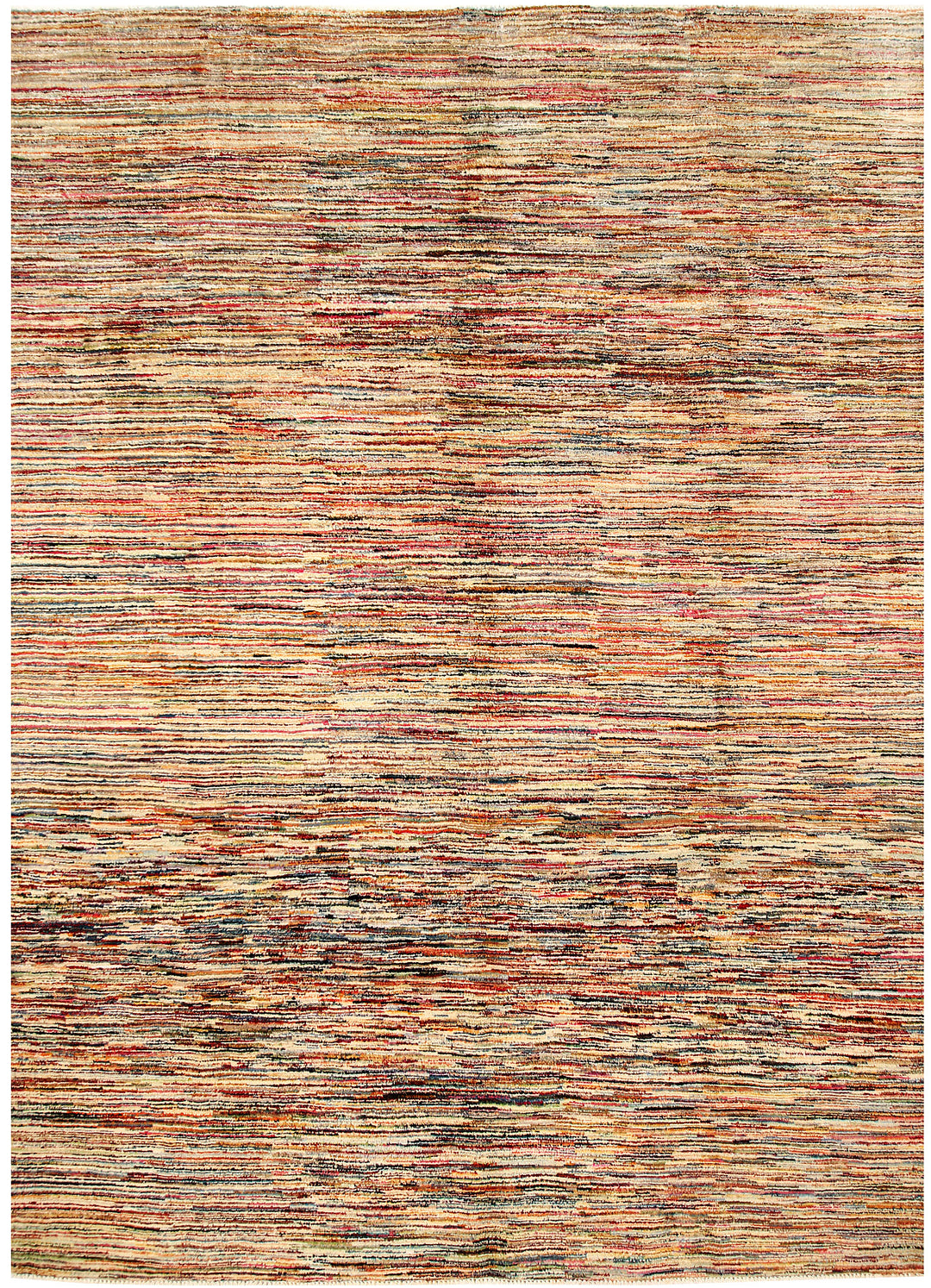 Multi Colored Gabbeh 7' x 9' 7 - No. 61222 - ALRUG Rug Store
