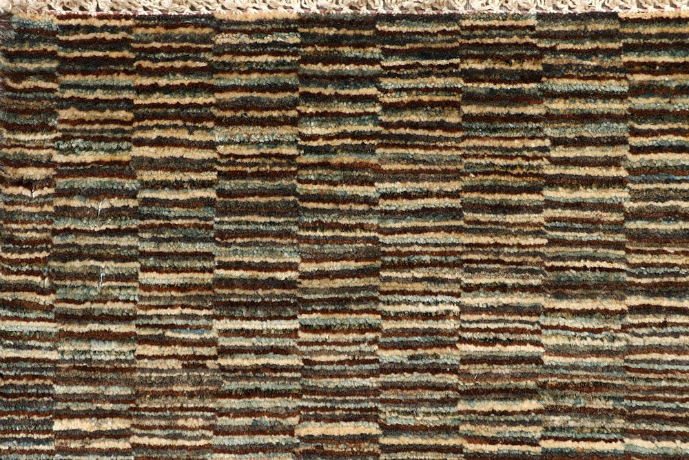 Tan Gabbeh 2' 1 x 8' 8 - No. 61223 - ALRUG Rug Store