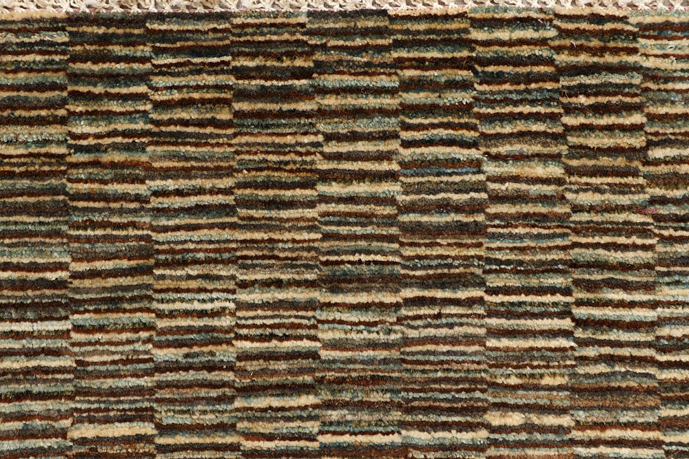 Tan Gabbeh 2' 1 x 8' 8 - No. 61223 - ALRUG Rug Store