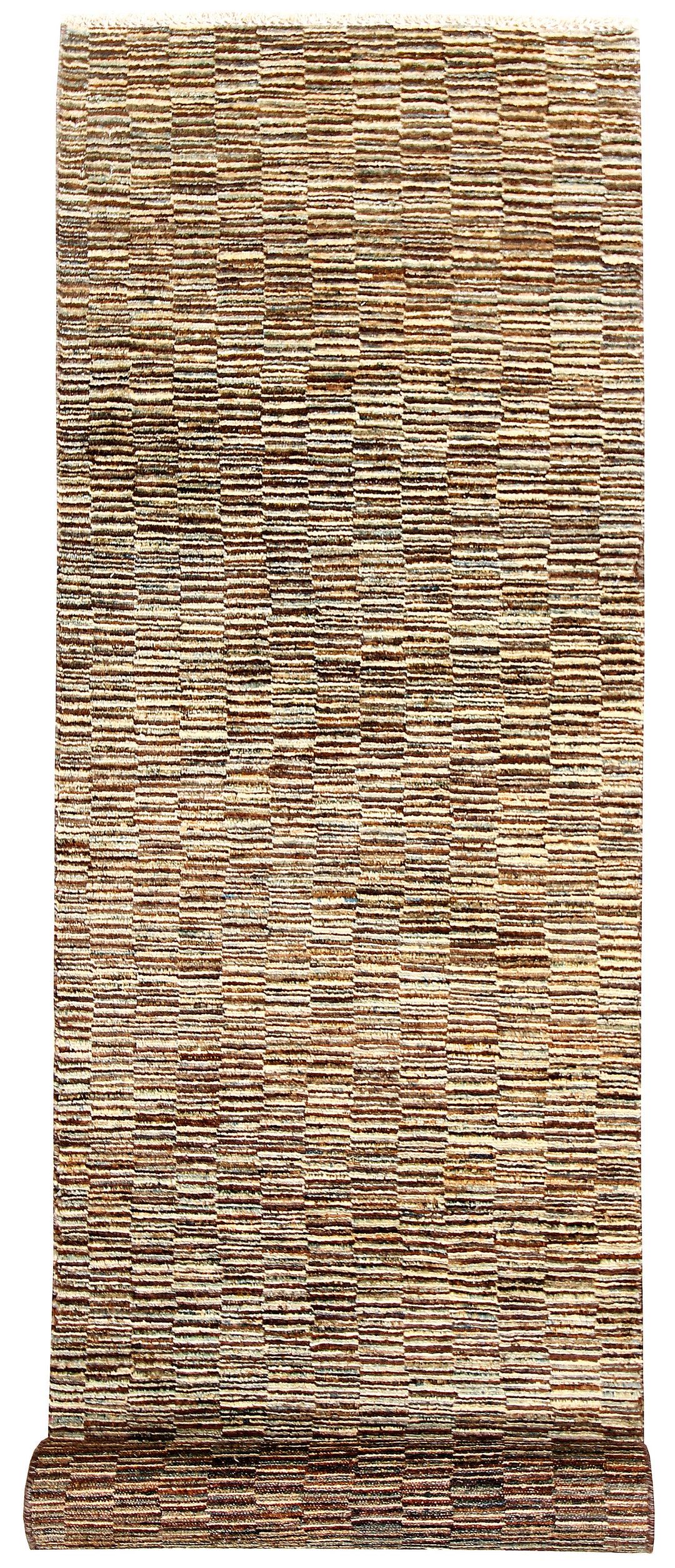 Tan Gabbeh 2' 1 x 8' 8 - No. 61223 - ALRUG Rug Store
