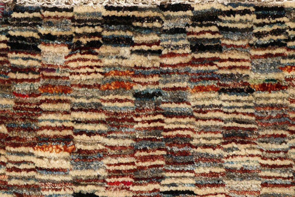 Multi Colored Gabbeh 2' 1 x 5' 9 - No. 61224 - ALRUG Rug Store