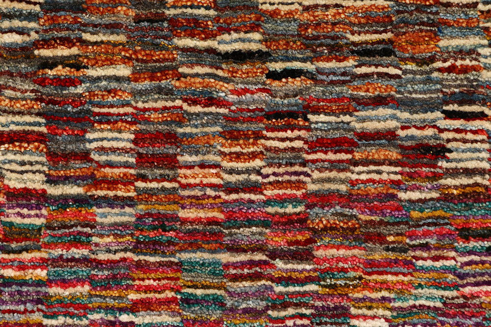 Multi Colored Gabbeh 2' 1 x 5' 9 - No. 61224 - ALRUG Rug Store