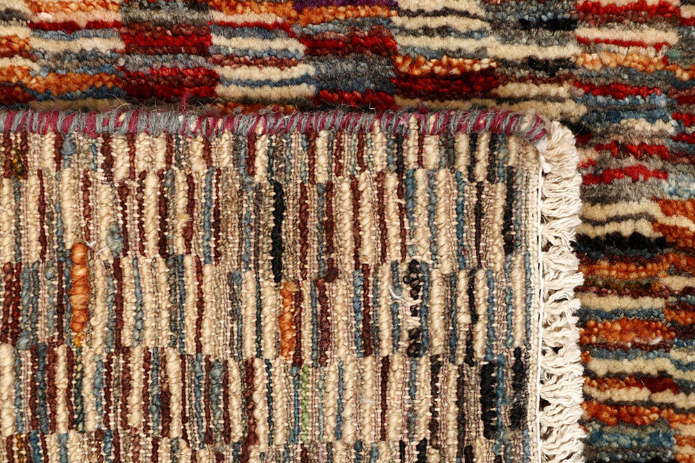 Multi Colored Gabbeh 2' 1 x 5' 9 - No. 61224 - ALRUG Rug Store