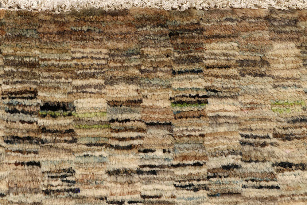 Blanched Almond Gabbeh 2' x 8' 6 - No. 61225 - ALRUG Rug Store