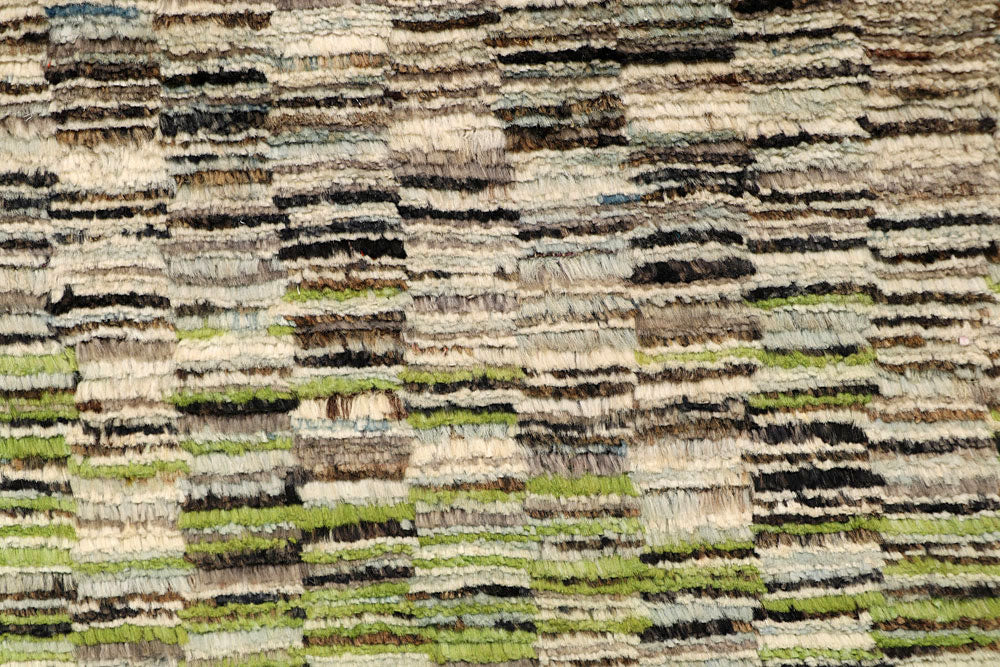 Blanched Almond Gabbeh 2' x 8' 6 - No. 61225 - ALRUG Rug Store