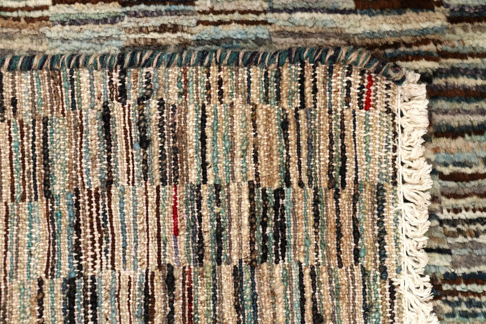 Multi Colored Gabbeh 2' x 6' 8 - No. 61226 - ALRUG Rug Store