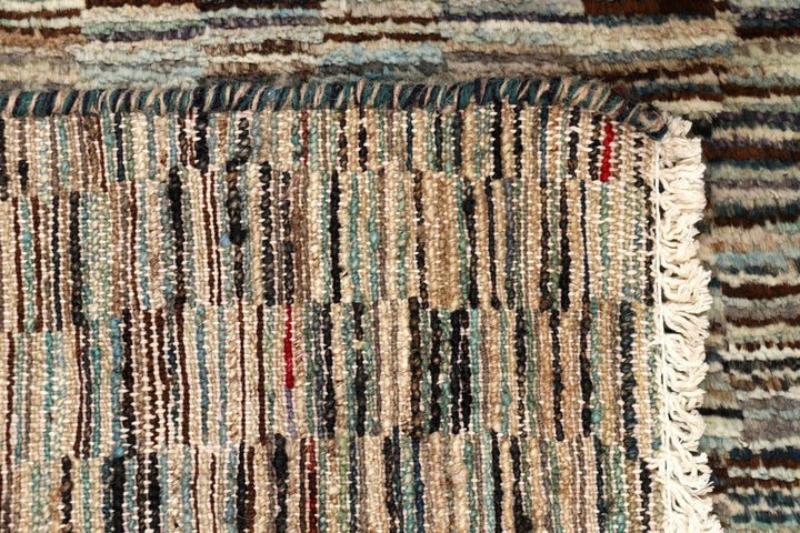 Multi Colored Gabbeh 2' x 6' 8 - No. 61226 - ALRUG Rug Store