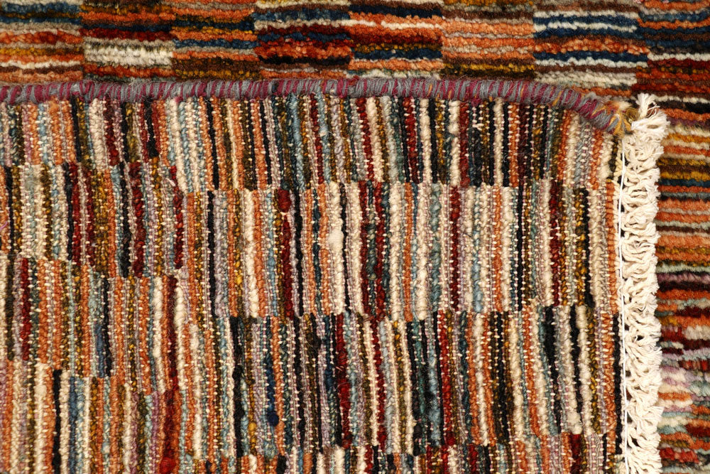 Multi Colored Gabbeh 2' 1 x 6' 7 - No. 61227 - ALRUG Rug Store