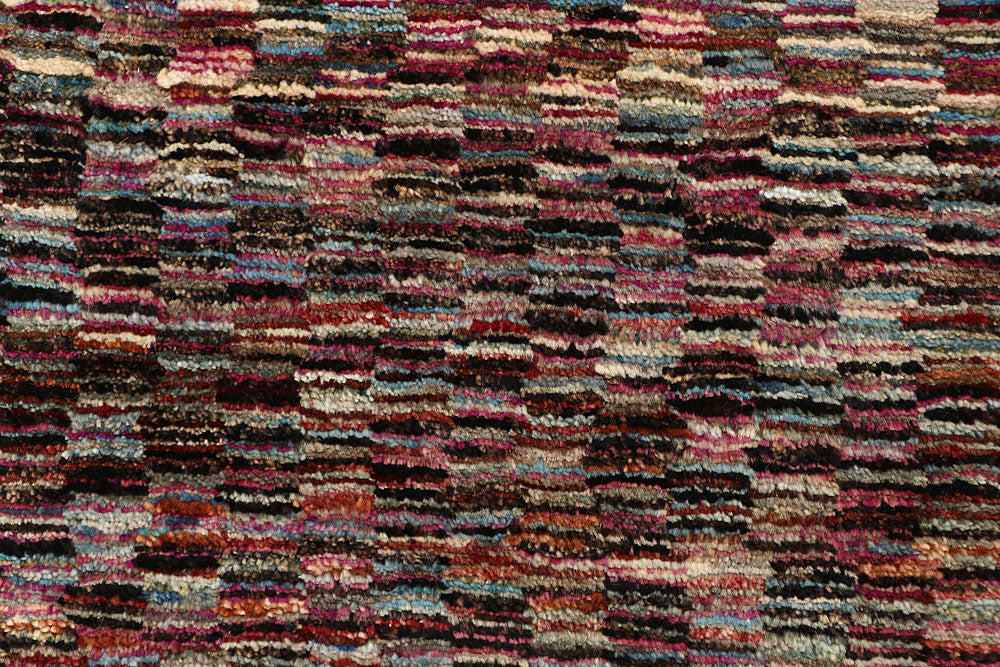 Multi Colored Gabbeh 2' 1 x 7' 5 - No. 61228 - ALRUG Rug Store