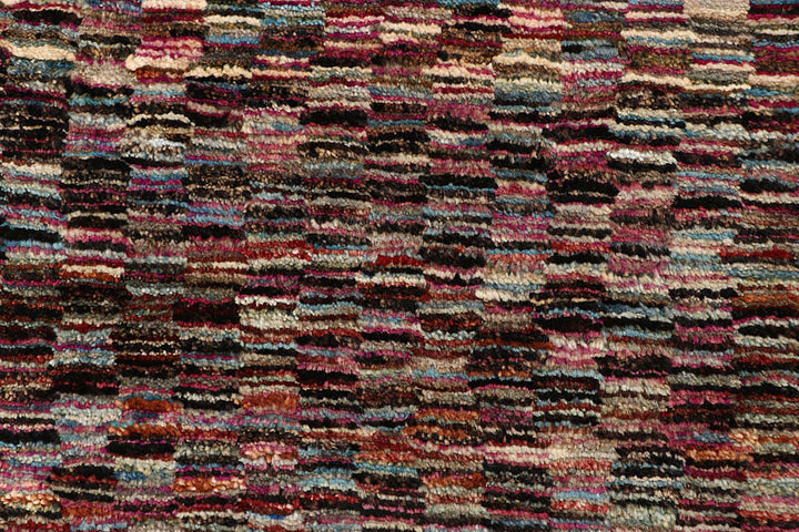 Multi Colored Gabbeh 2' 1 x 7' 5 - No. 61228 - ALRUG Rug Store