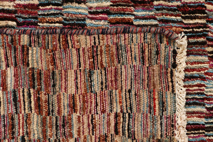 Multi Colored Gabbeh 2' 1 x 7' 5 - No. 61228 - ALRUG Rug Store
