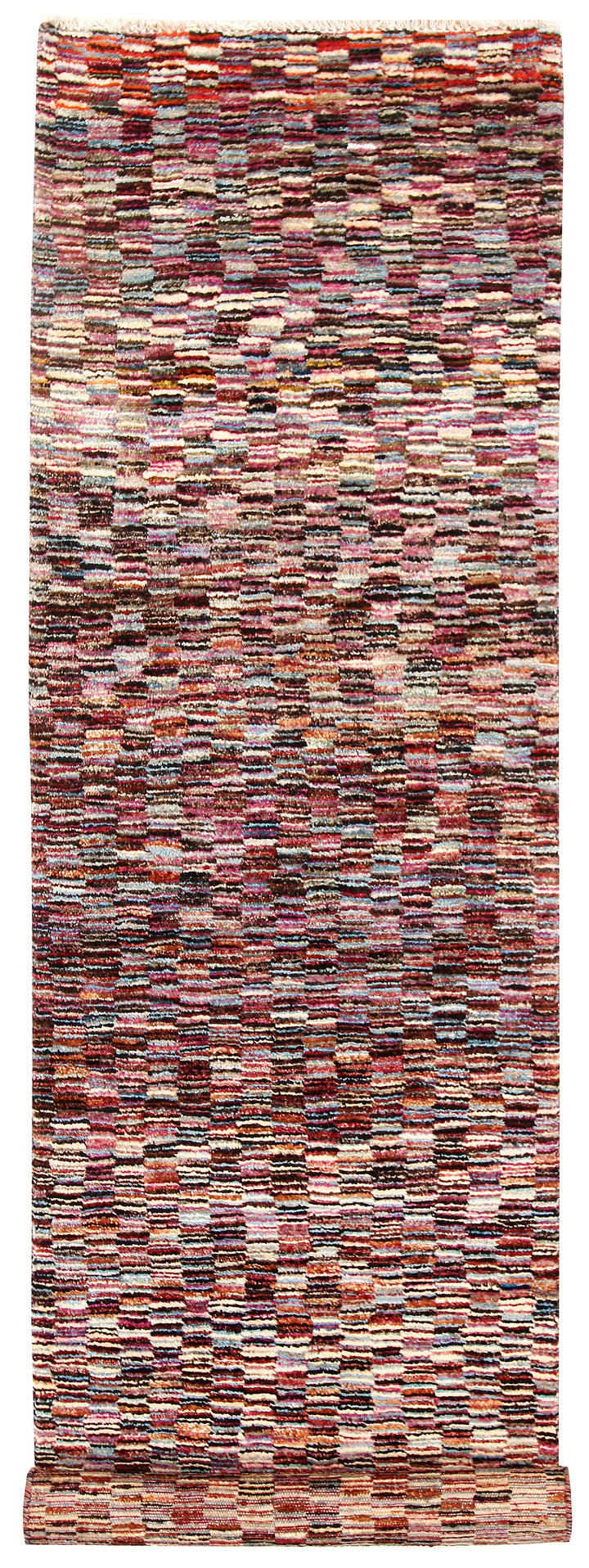 Multi Colored Gabbeh 2' 1 x 7' 5 - No. 61228 - ALRUG Rug Store