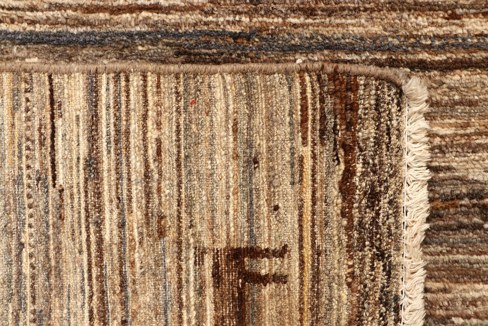 Tan Gabbeh 3' x 5' 4 - No. 61230 - ALRUG Rug Store