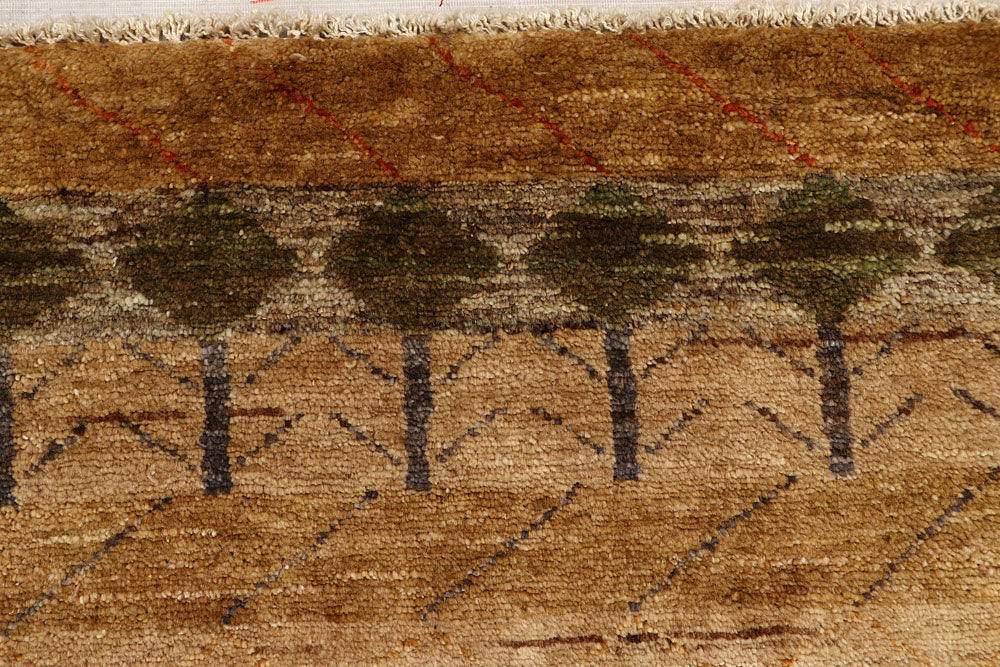 Multi Colored Gabbeh 3' 1 x 5' 4 - No. 61231 - ALRUG Rug Store