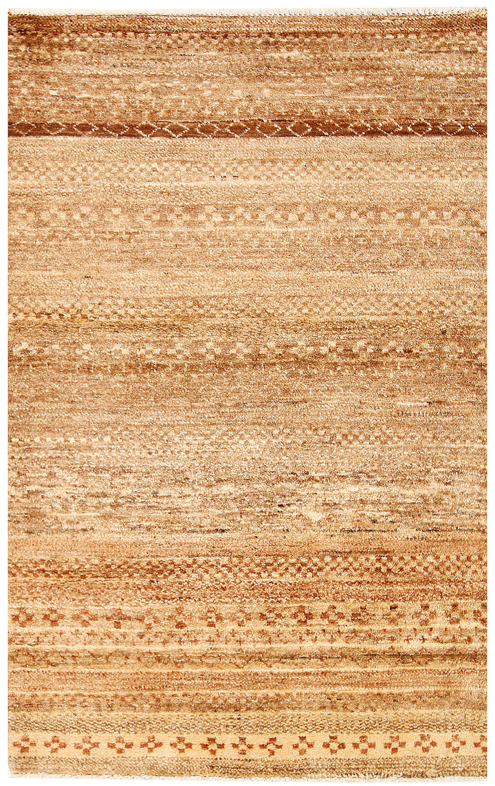 Tan Gabbeh 3' 2 x 5' - No. 61233 - ALRUG Rug Store