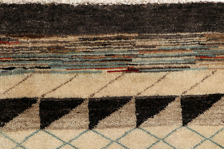 Multi Colored Gabbeh 3' x 5' 2 - No. 61234 - ALRUG Rug Store