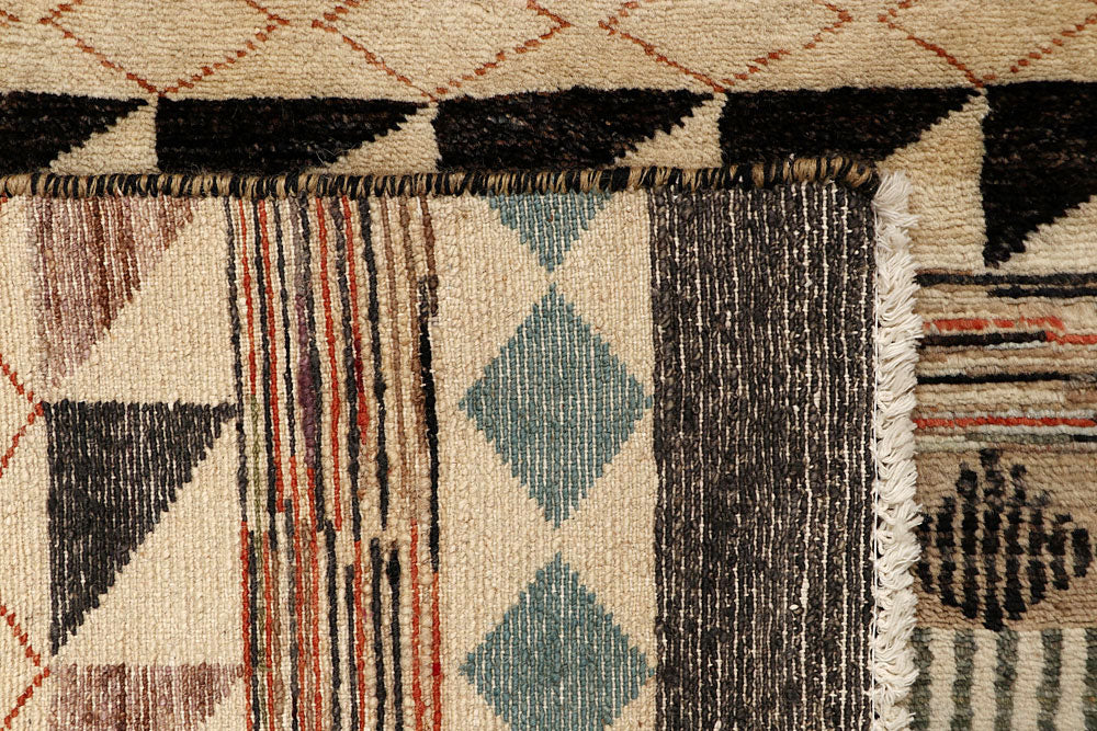 Multi Colored Gabbeh 3' x 5' 2 - No. 61234 - ALRUG Rug Store