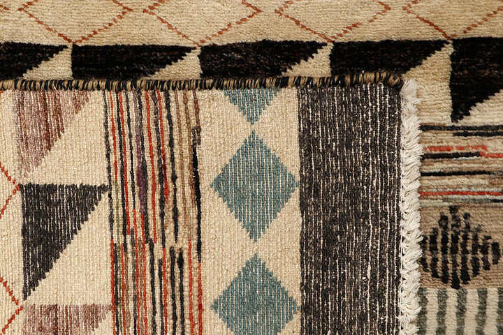 Multi Colored Gabbeh 3' x 5' 2 - No. 61234 - ALRUG Rug Store