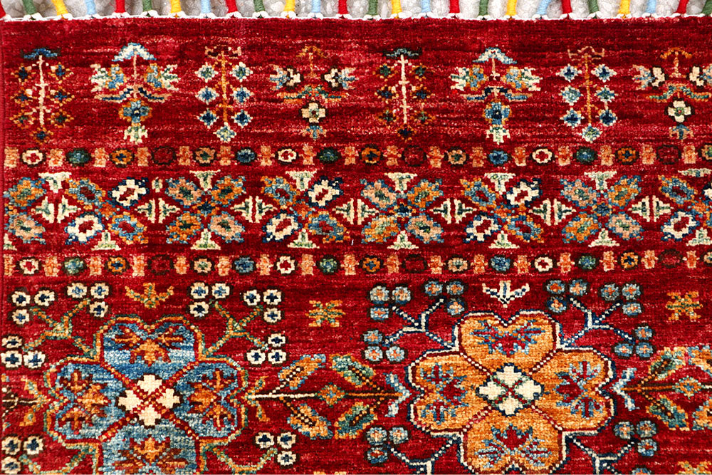 Firebrick Kazak 2' 9 x 8' 1 - No. 61243 - ALRUG Rug Store