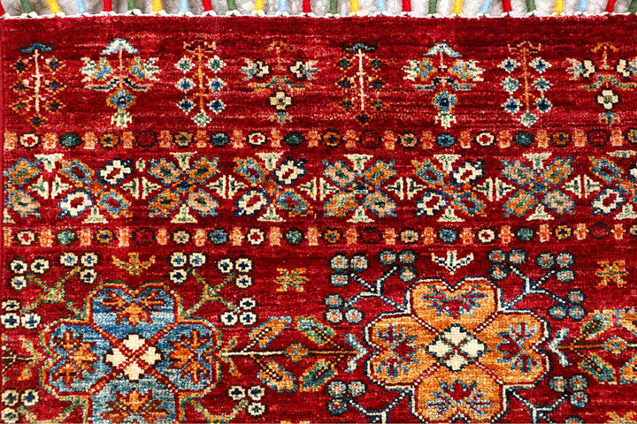 Firebrick Kazak 2' 9 x 8' 1 - No. 61243 - ALRUG Rug Store