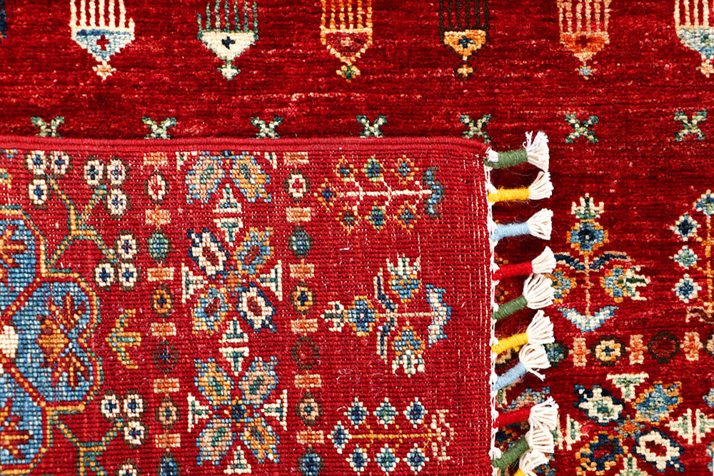 Firebrick Kazak 2' 9 x 8' 1 - No. 61243 - ALRUG Rug Store