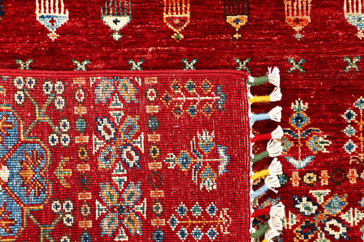 Firebrick Kazak 2' 9 x 8' 1 - No. 61243 - ALRUG Rug Store