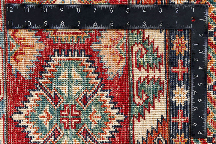 Multi Colored Kazak 5' 8 x 7' 7 - No. 61249 - ALRUG Rug Store