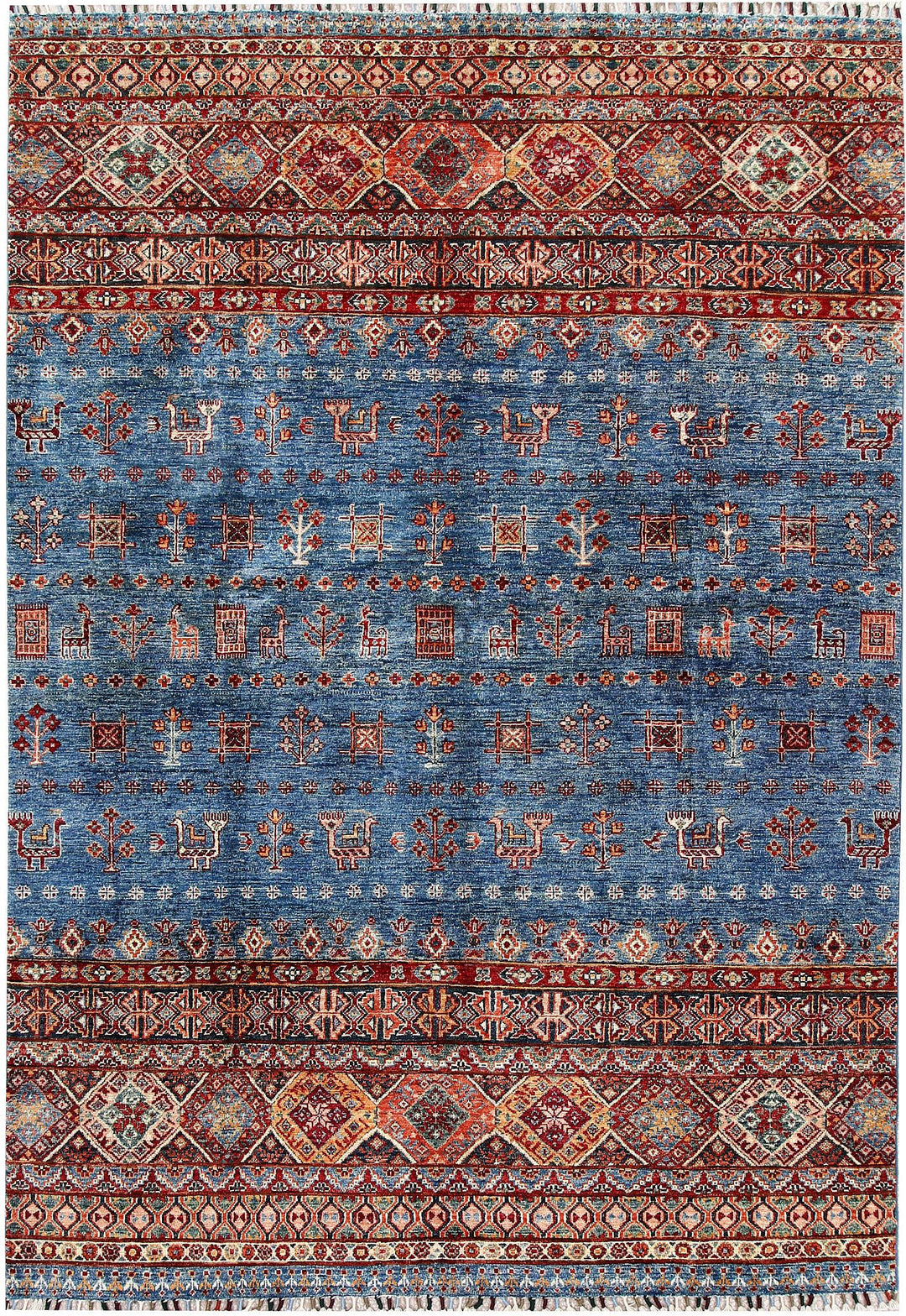 Kazak 5' 8 x 8' 1 - No. 61252 - ALRUG Rug Store
