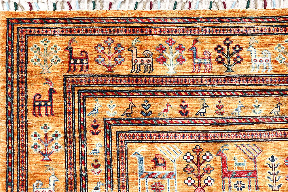 Kazak 5' 7 x 7' 9 - No. 61253 - ALRUG Rug Store