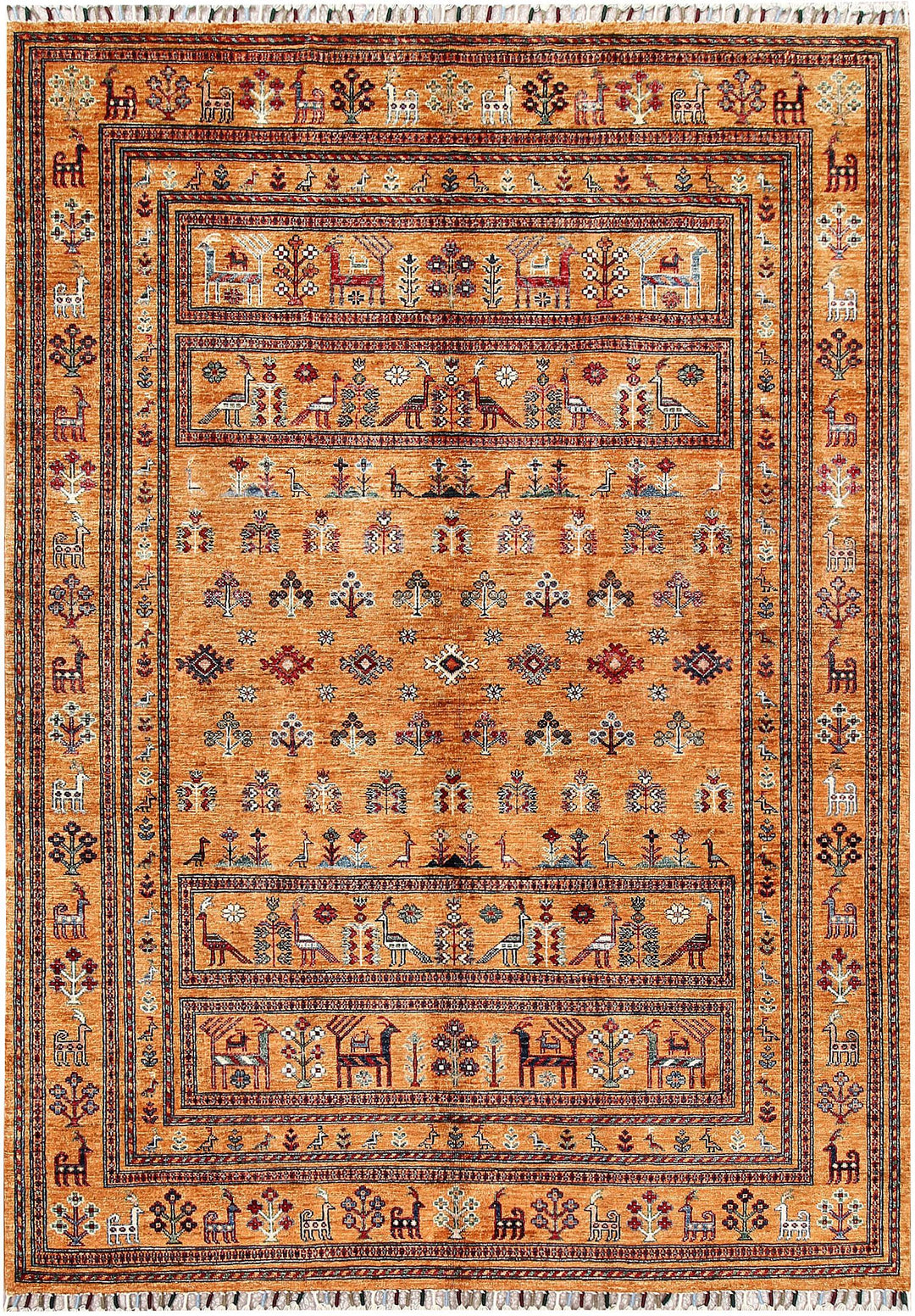 Kazak 5' 7 x 7' 9 - No. 61253 - ALRUG Rug Store