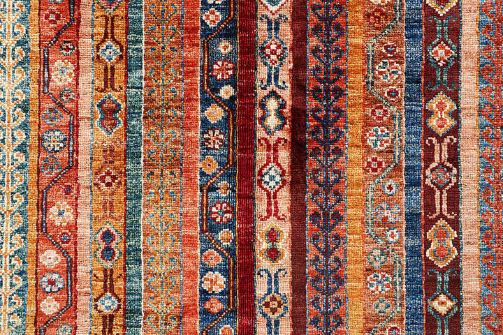 Multi Colored Shawl 5' 9 x 7' 9 - No. 61265 - ALRUG Rug Store