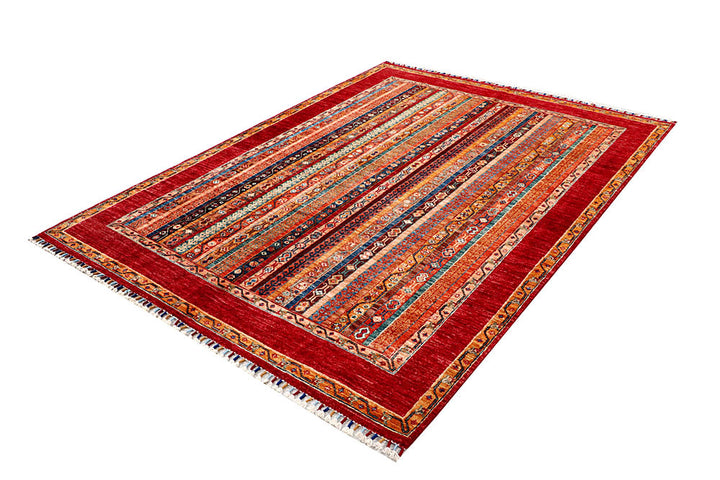 Multi Colored Shawl 5' 9 x 7' 9 - No. 61265 - ALRUG Rug Store