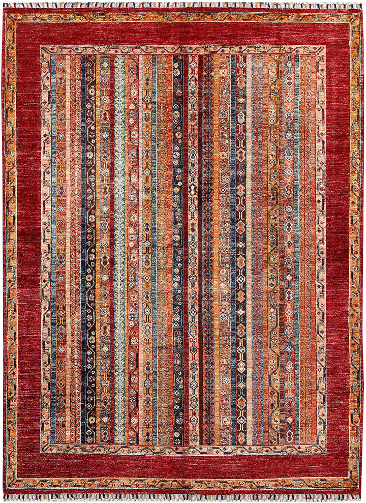 Multi Colored Shawl 5' 9 x 7' 9 - No. 61265 - ALRUG Rug Store