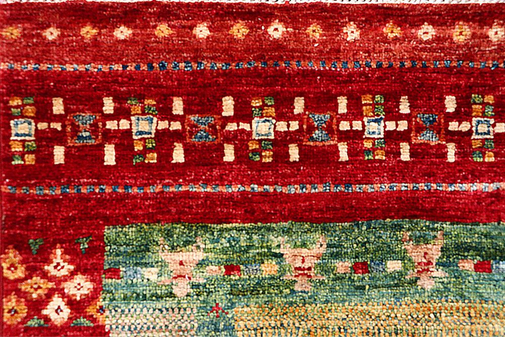 Kazak 2' 7 x 8' - No. 61272 - ALRUG Rug Store