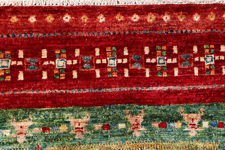 Kazak 2' 7 x 8' - No. 61272 - ALRUG Rug Store