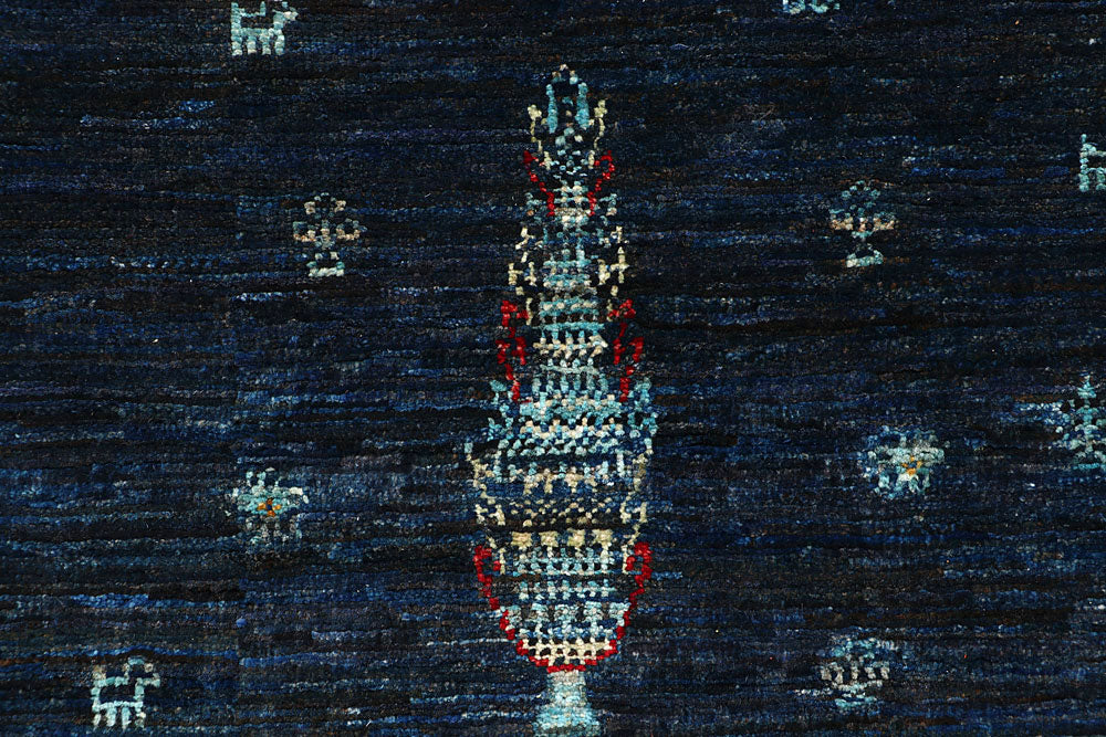 Multi Colored Kazak 2' 8 x 9' 5 - No. 61274 - ALRUG Rug Store