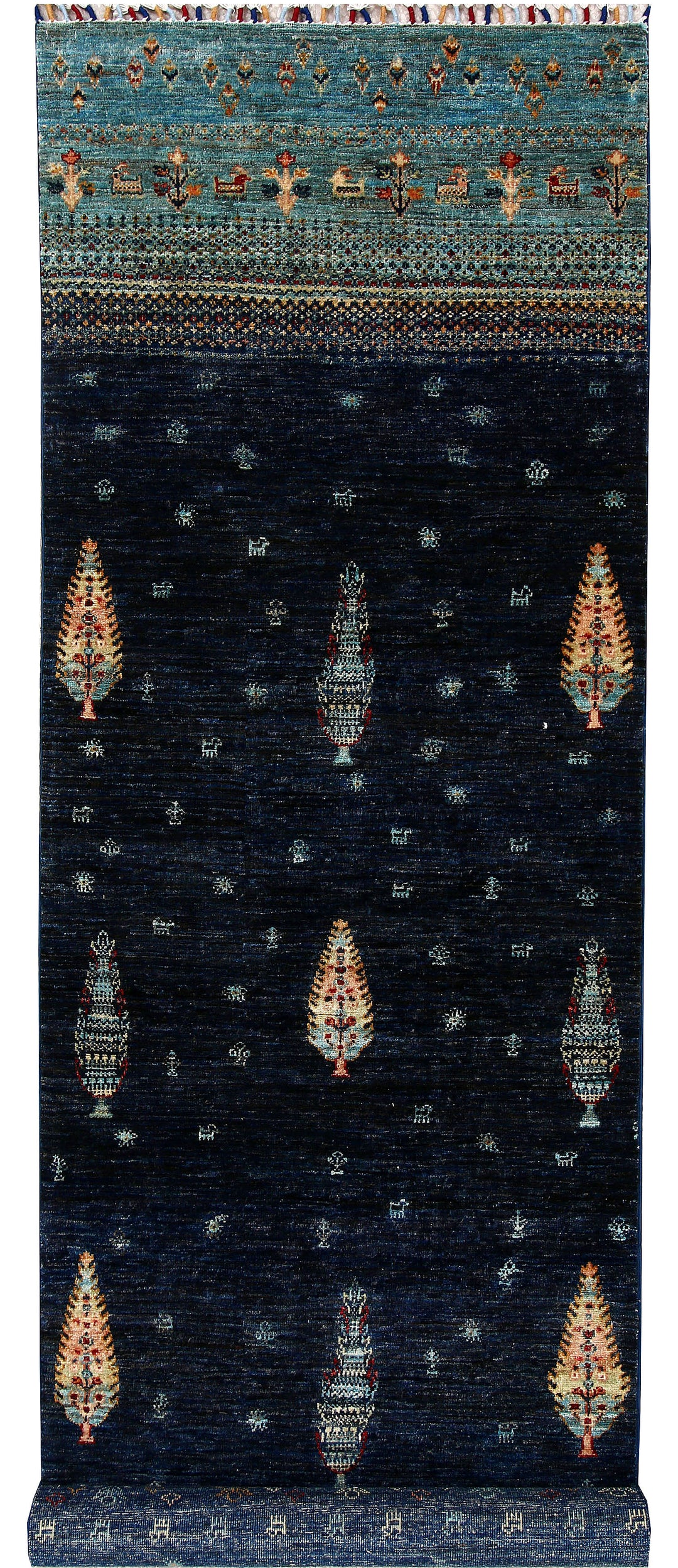 Multi Colored Kazak 2' 8 x 9' 5 - No. 61274 - ALRUG Rug Store